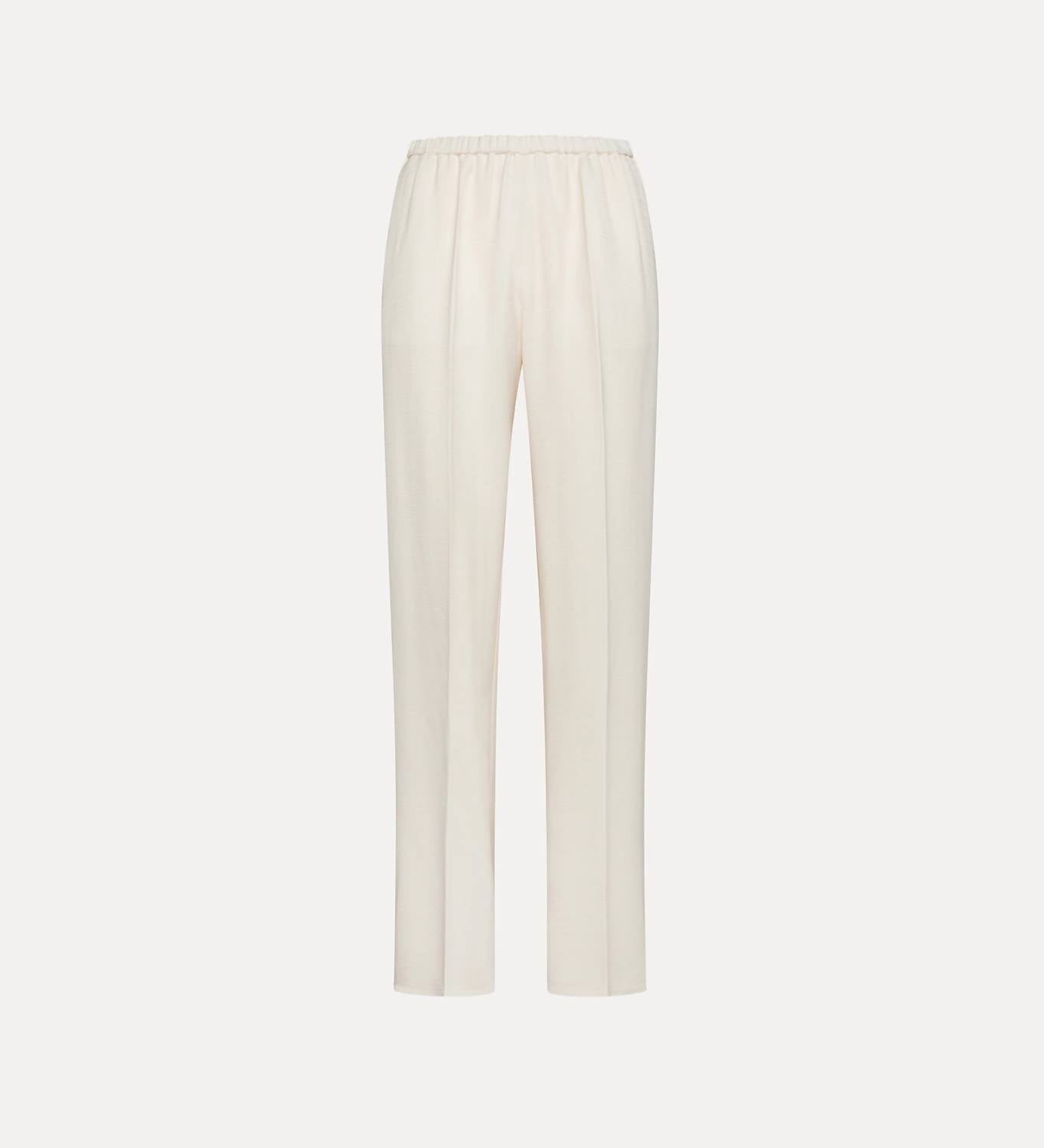 Forte Forte - Flared Slub Viscose Trousers