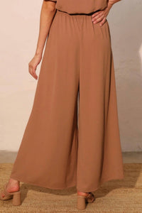 Kld. Signature - Solid Wide Legged Pants