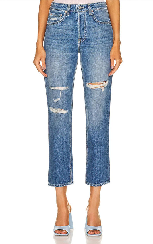 Grlfrnd - Karolina High-waisted Straight Jeans