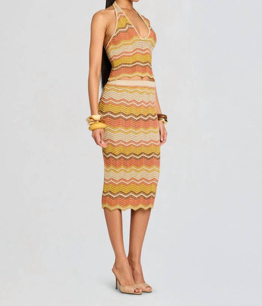 Retrofete - Luz Crochet Top And Ivey Crochet Skirt