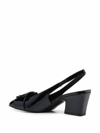 Salvatore Ferragamo - Women's Briget Patent-leather Slingback Pumps