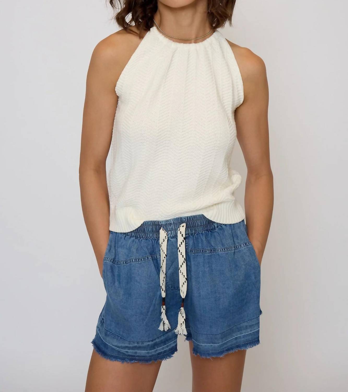 Central Park West - Daphne Halter Neck Top