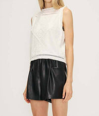 Melissa Nepton - Martin Scallop Sleeveless Top