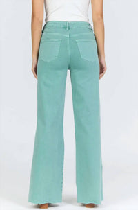 Dear John Denim - Fiona High Rise Wide Leg Jeans