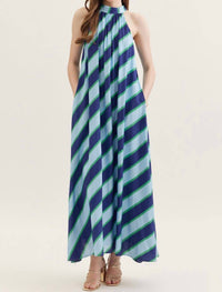 Entro - Classy Striped Maxi Dress