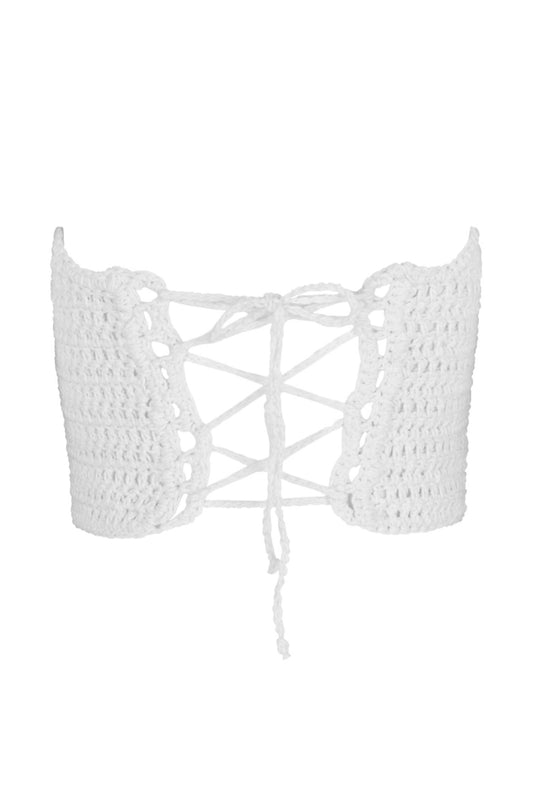 Soah - Women's Paris Crochet Halter Top