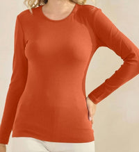 Yelete - Ribbed Long Sleeve Top