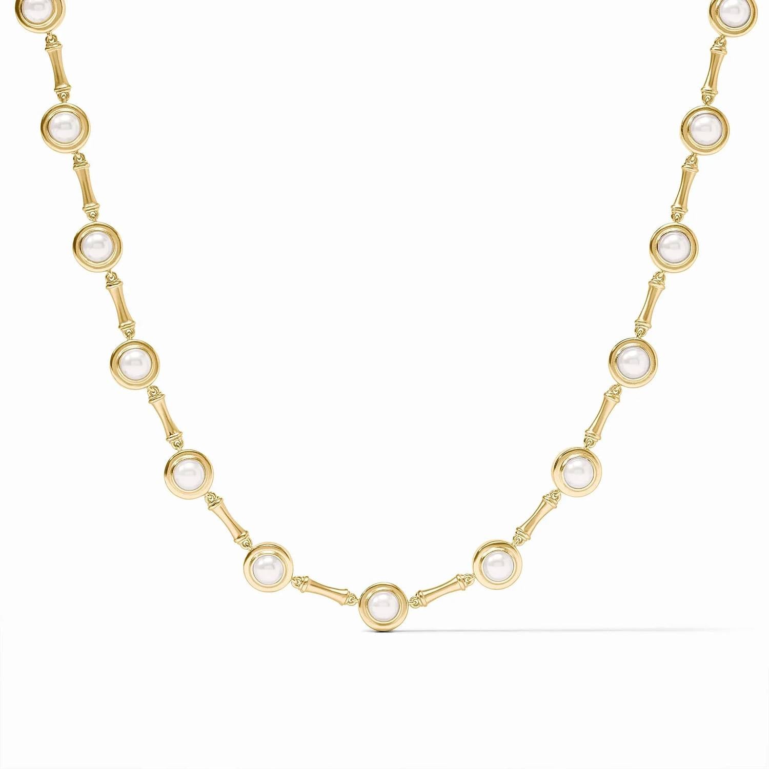 Julie Vos - Bamboo Pearl Necklace