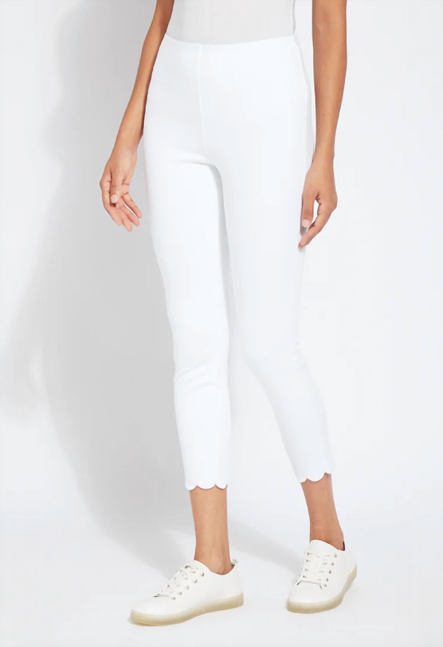 Lysse - Scallop Hem Pants