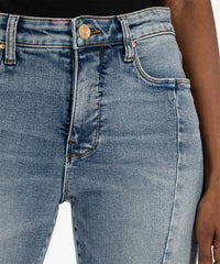 Kut From The Kloth - Rachael High Rise Fab Ab Ankle Straight Leg Jeans