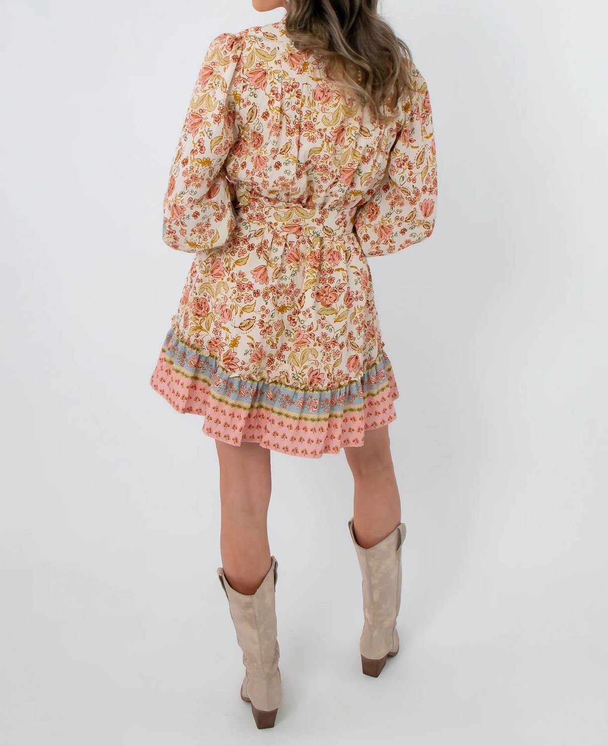 Fate - Clyvedon Floral Patterned Mini Dress