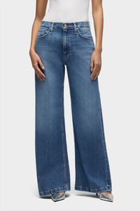 Hudson - Jodi Loose Fit Wide Leg Jeans