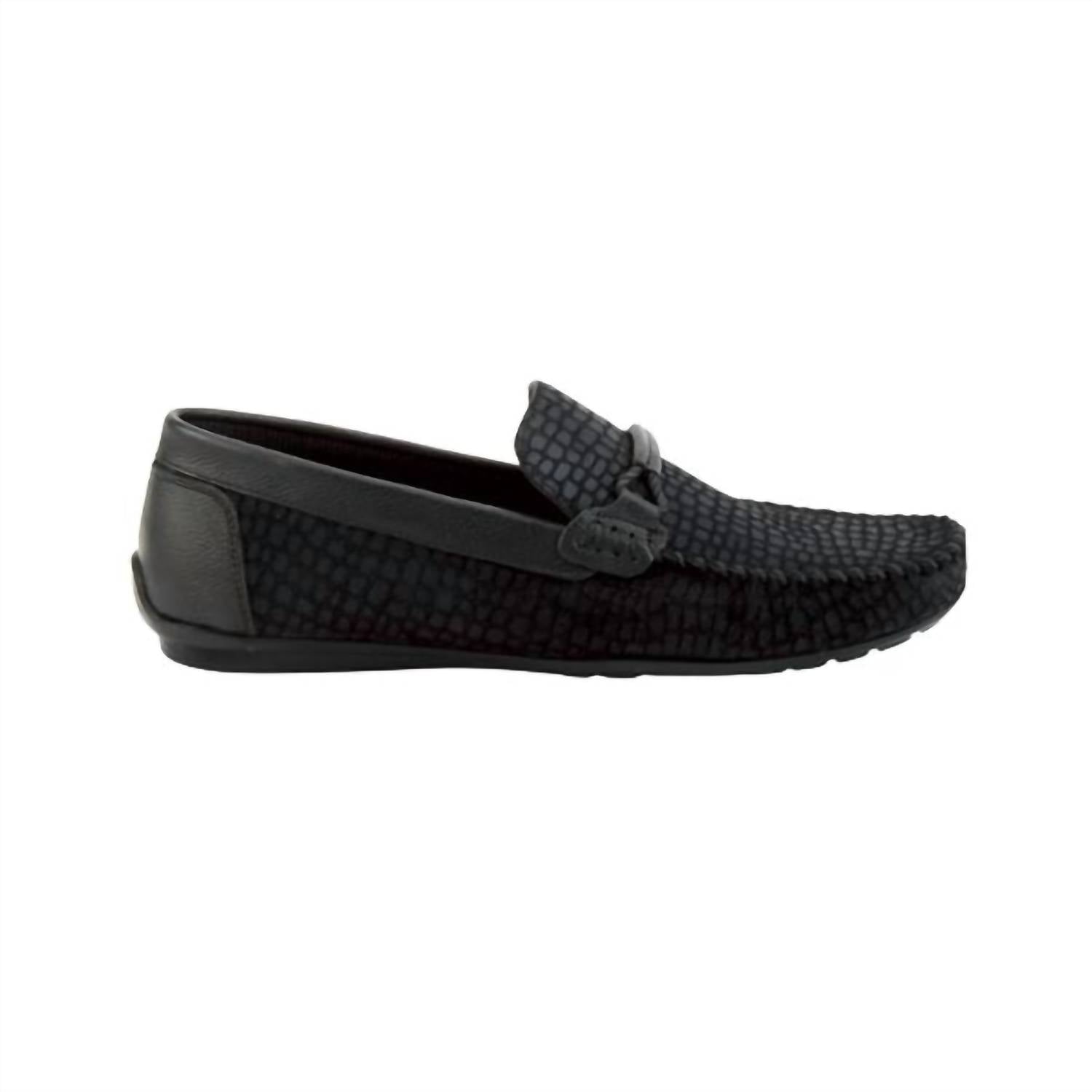 SPRING STEP SHOES Men's Luciano Loafer Shoe in black - men's loafer