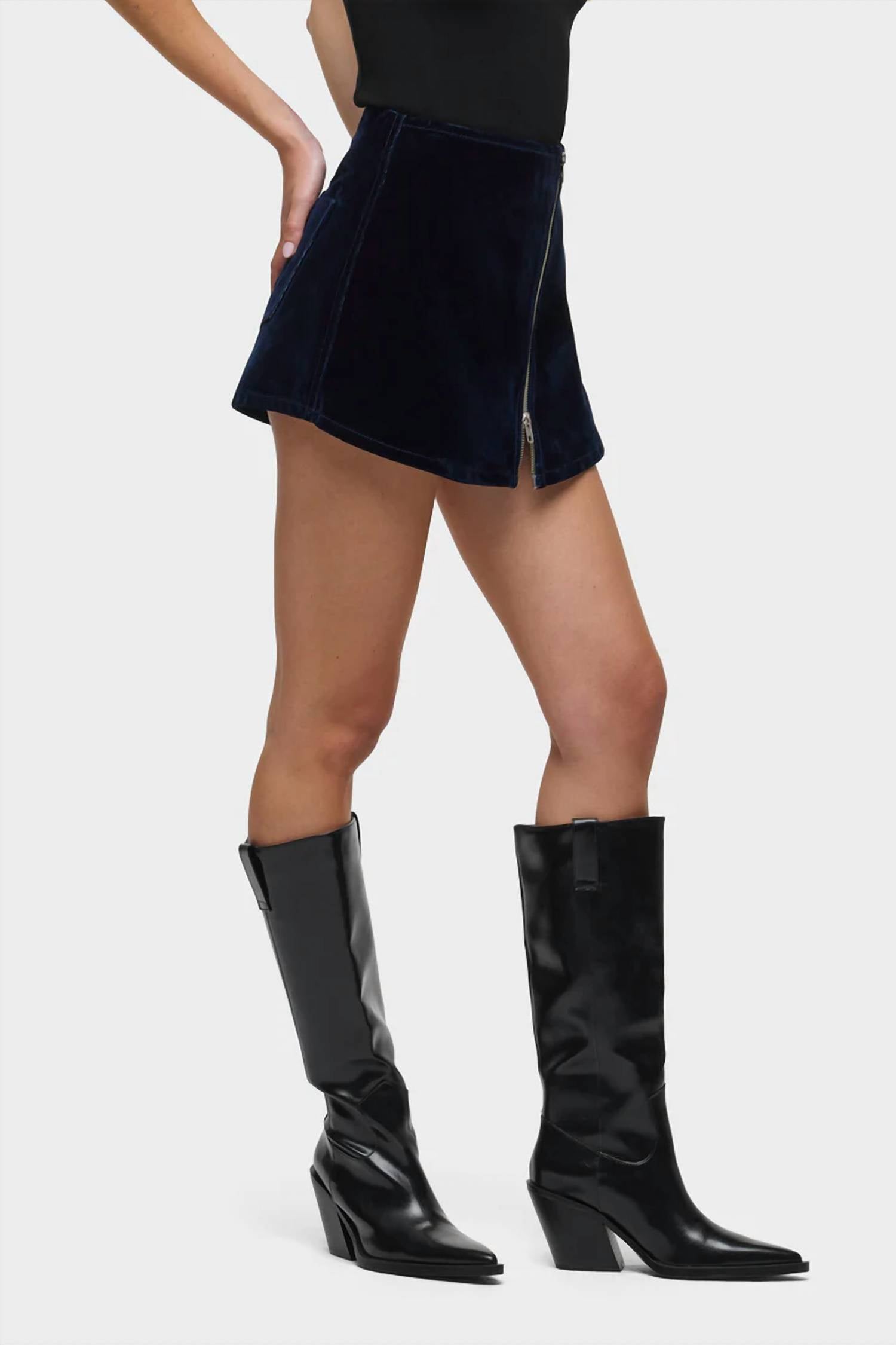 Hudson - Mini wrap skort