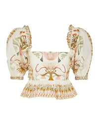 Lug Von Siga - Daphne Printed Cotton Top