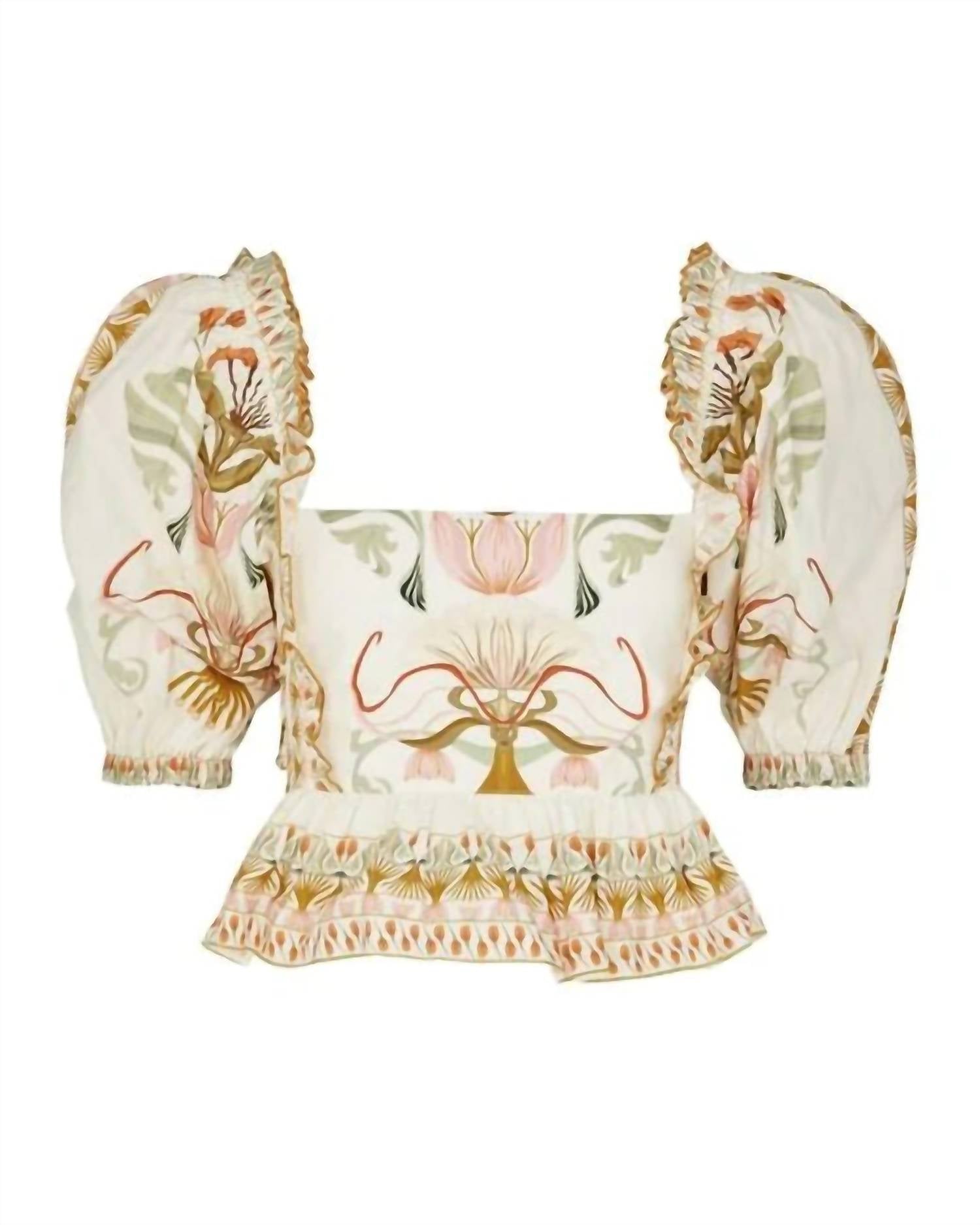 Lug Von Siga - Daphne Printed Cotton Top