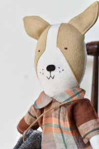 Woolgrass Farm - Fig The Frenchie Dog With Orchard Gather Dress