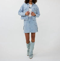 Esqualo - Druna Distressed Jeans Jacket