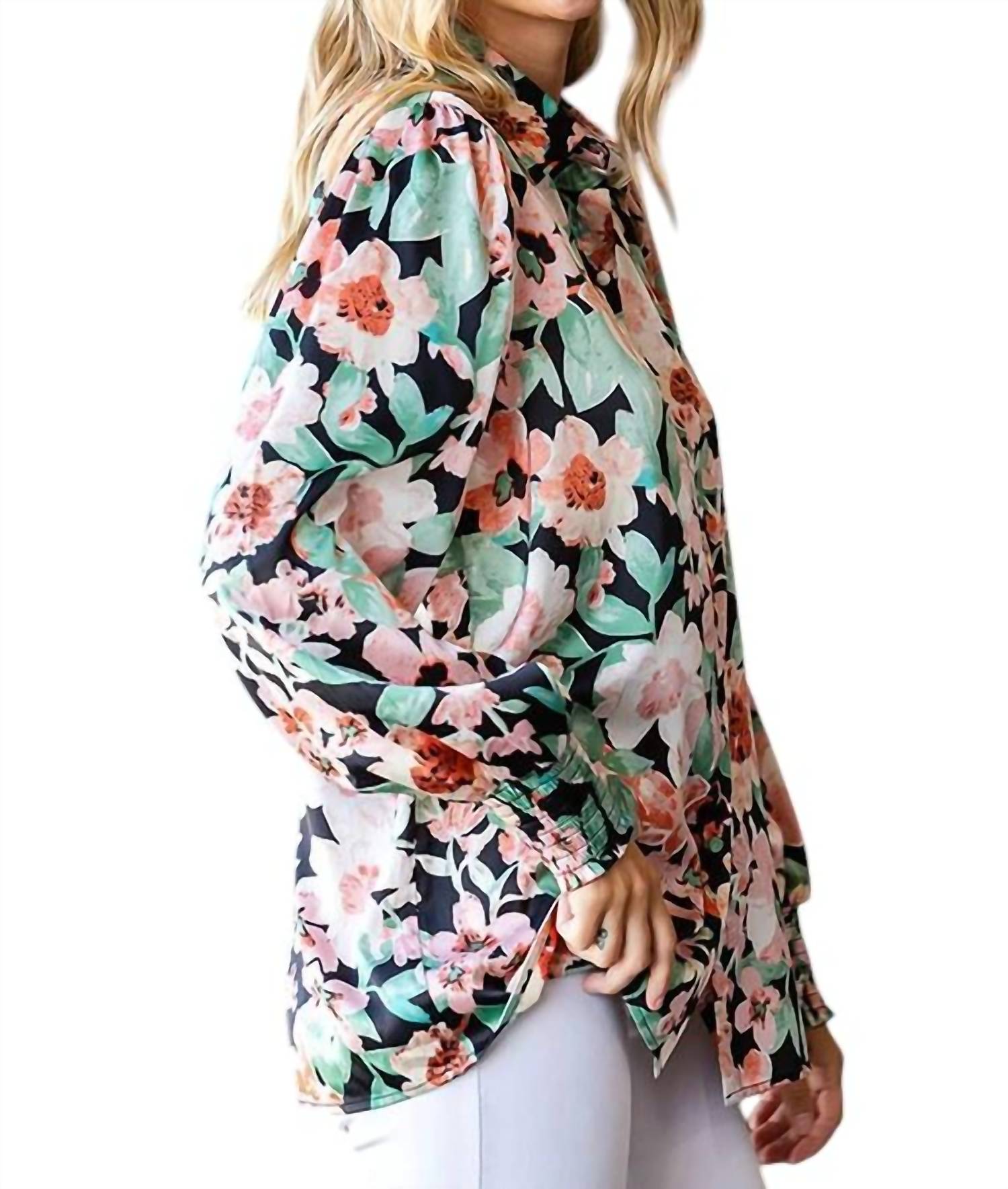 First Love - In Full Bloom Blouse
