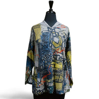 Inoah - Women's Sun City Hooded Pullover Top
