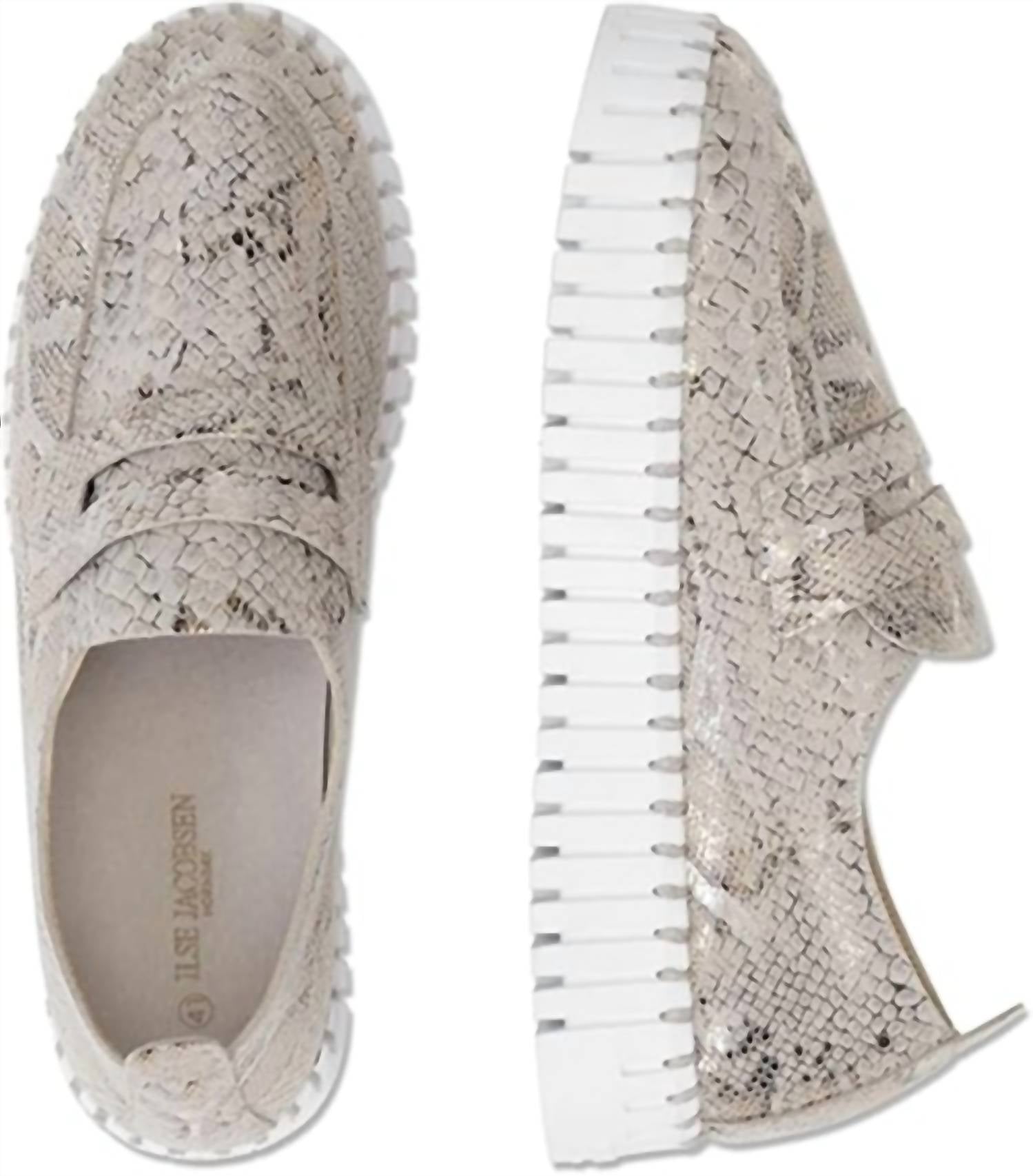 Ilse Jacobsen Women's Tulip 3868 Sneaker Shoe in wheat - women's sneaker - alternate view