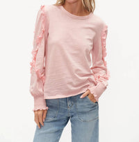 Six/Fifty - Millie Long Lseeve Ruffle Top