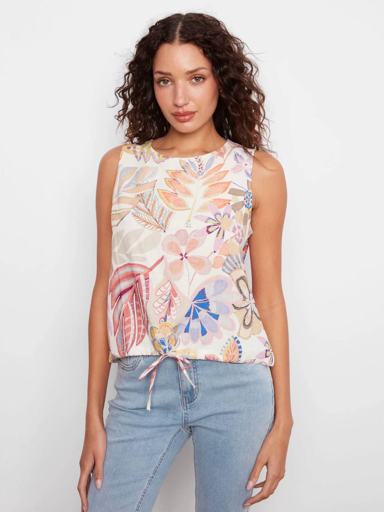 Charlie B - Printed Sleeveless Top