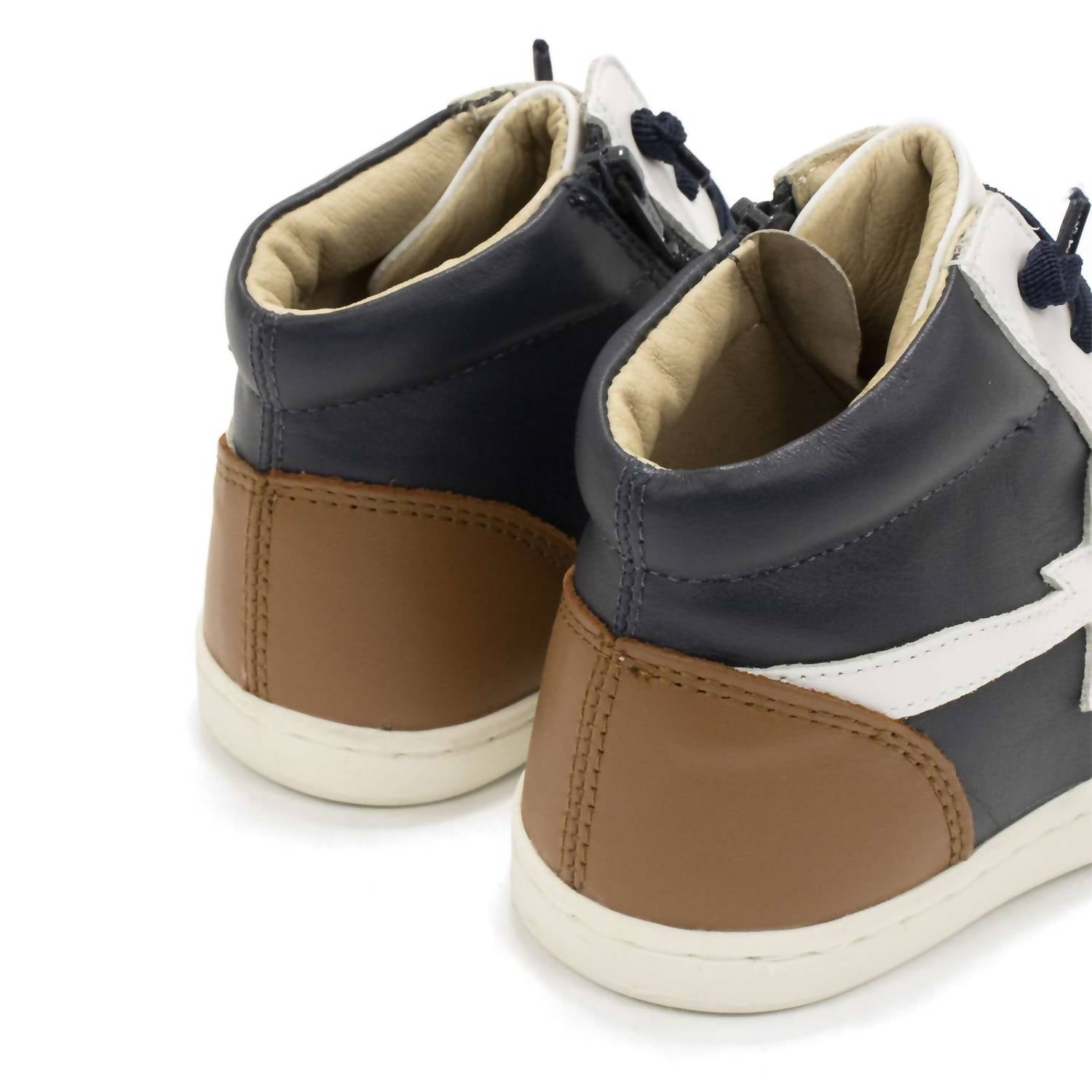 Oldsoles - Boy's Shoot High Casual Sneaker