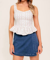 Flying Tomato - Citrus Flow Woven Top