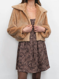 Greylin - Hailey Faux Fur Coat