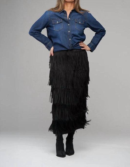 Insight - Layered Fringe Skirt