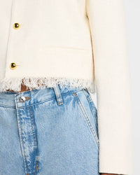 Frame - Tweed Fringe Jacket