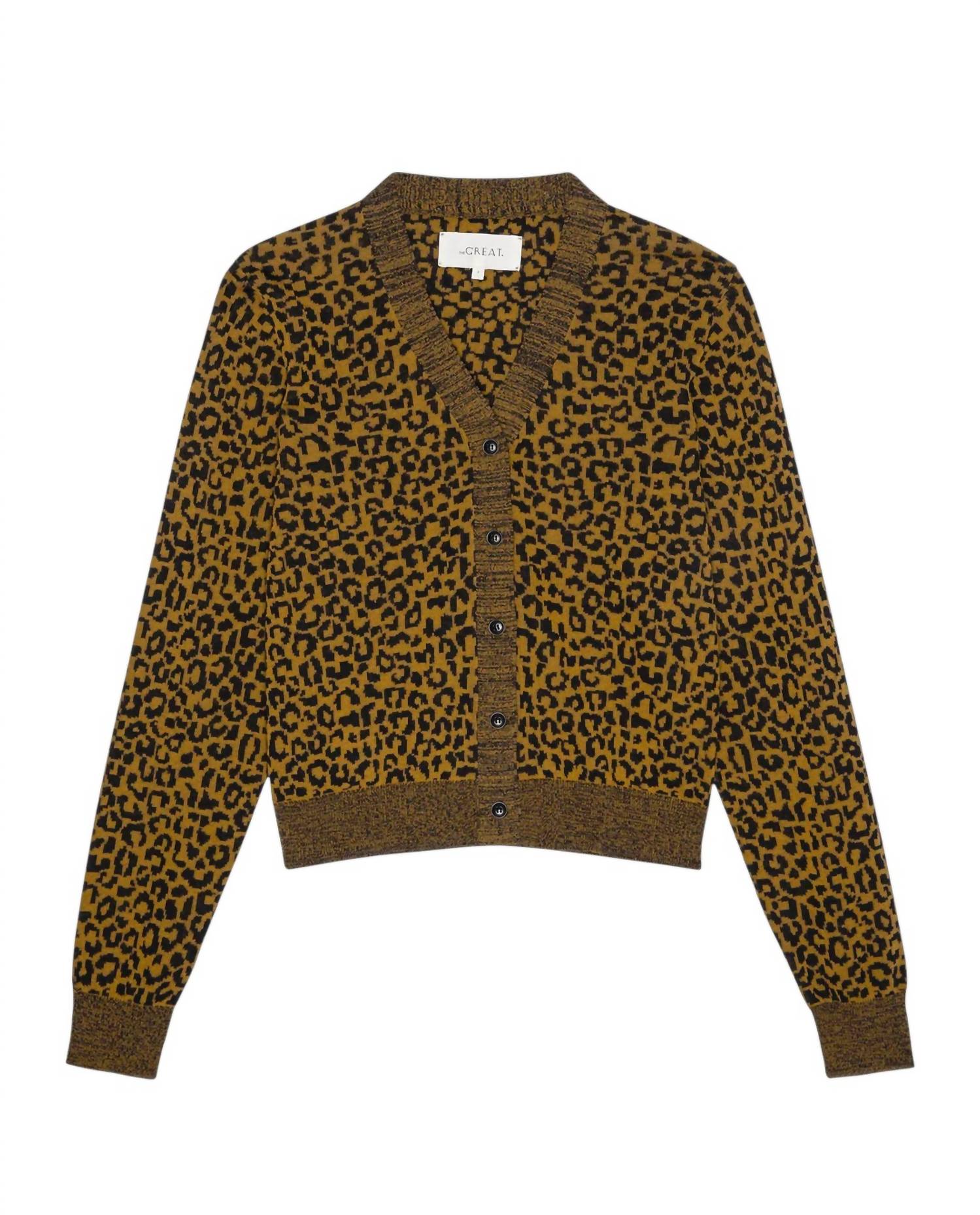 The Great. - Shrunken V-neck Cardigan
