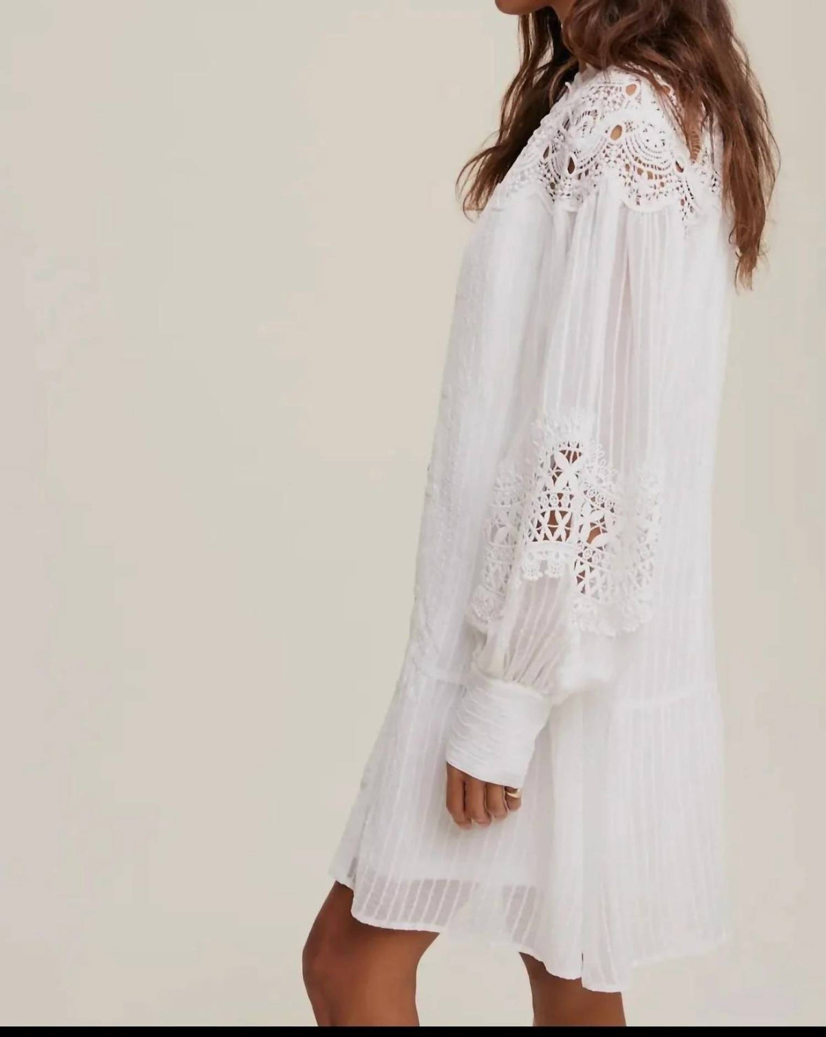 Listicle - Enchanted Lace Mini Dress