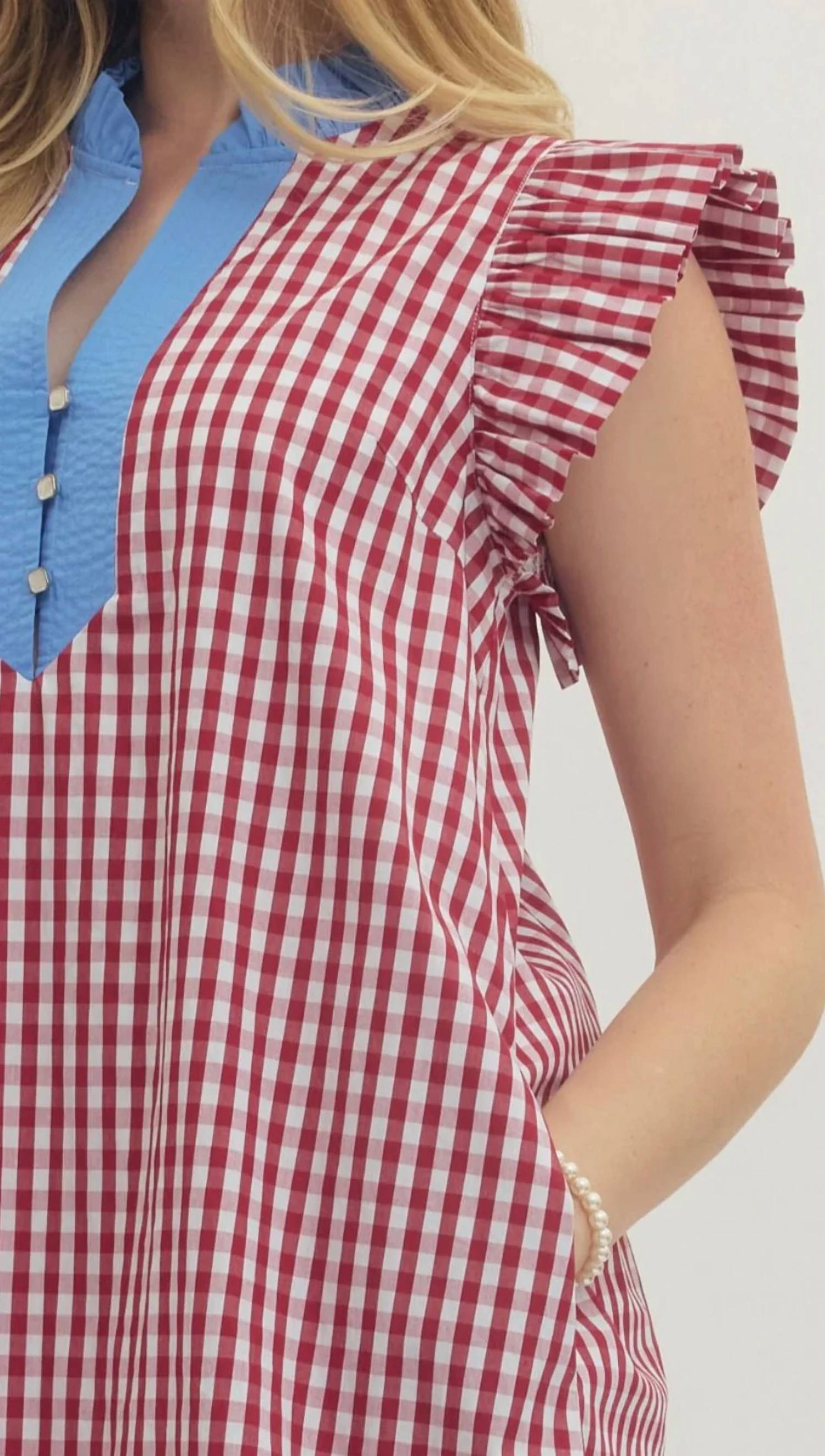 Entro - Welma Gingham Dress