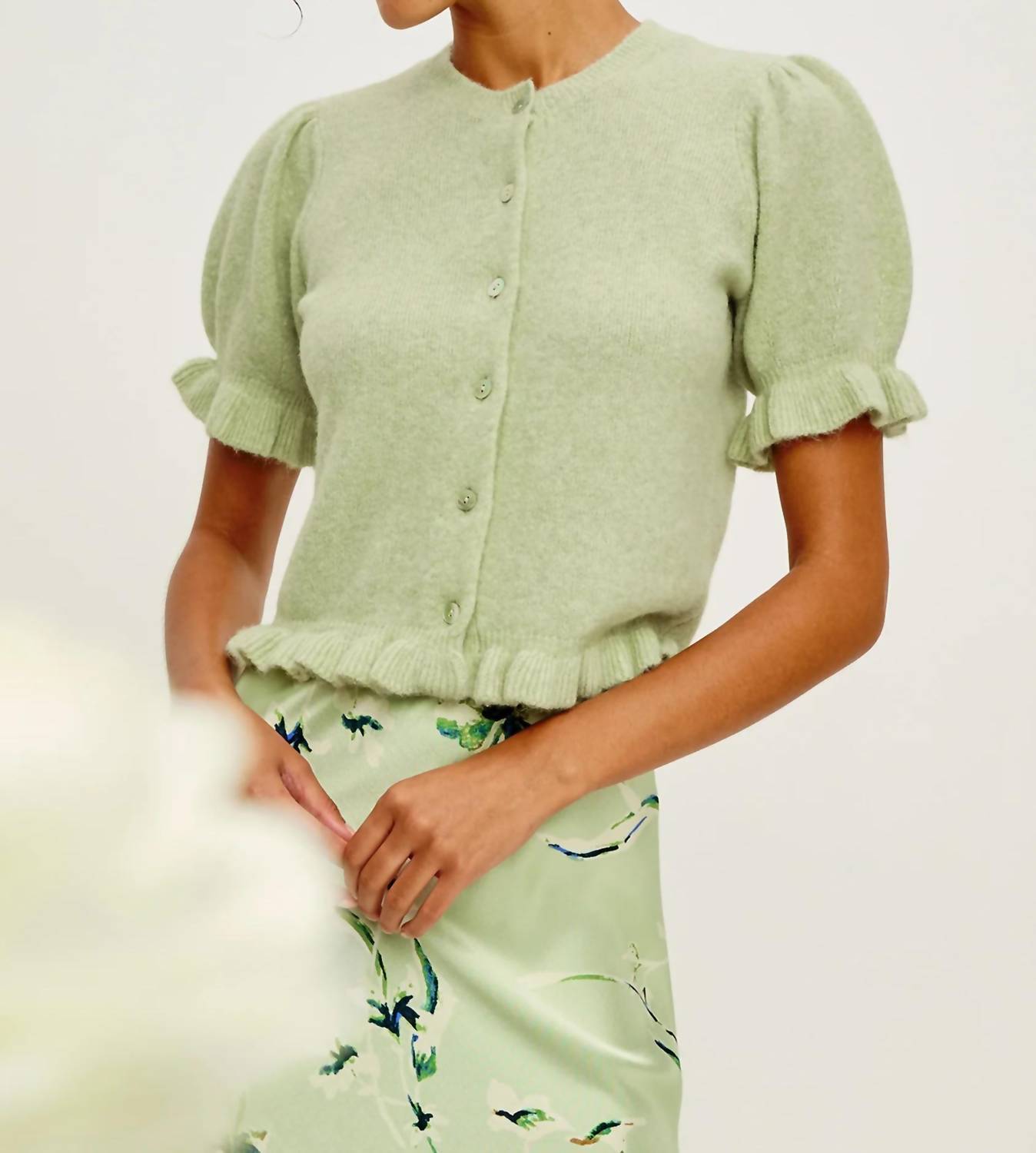Rails - Lora Short-sleeve Knit Cardigan