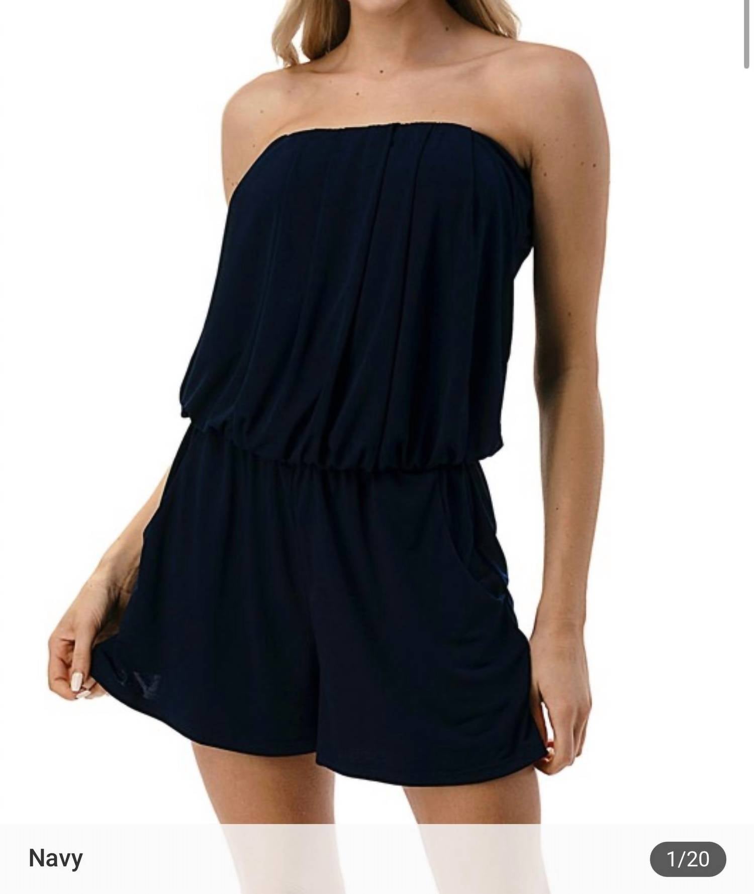 Ariella - Pockets Tube Romper