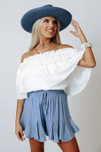 Entro - Hamptons Summer Ruffle Top