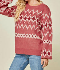 Andree By Unit - Geometric Sweater