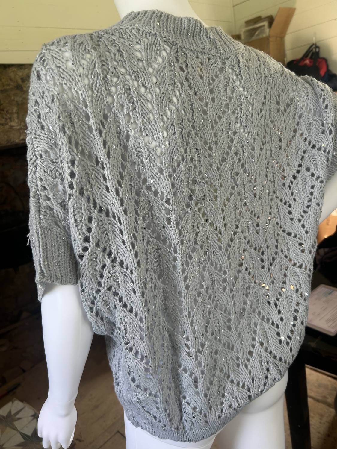 Before You - Women's Glitter Knit Sweater Top