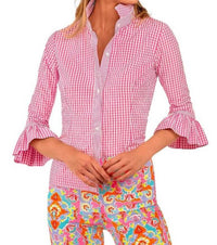 Gretchen Scott - Priss Three Quarter Sleeve Blouse