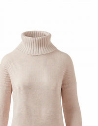 Kinross - Women's Garter Turtleneck Sweater