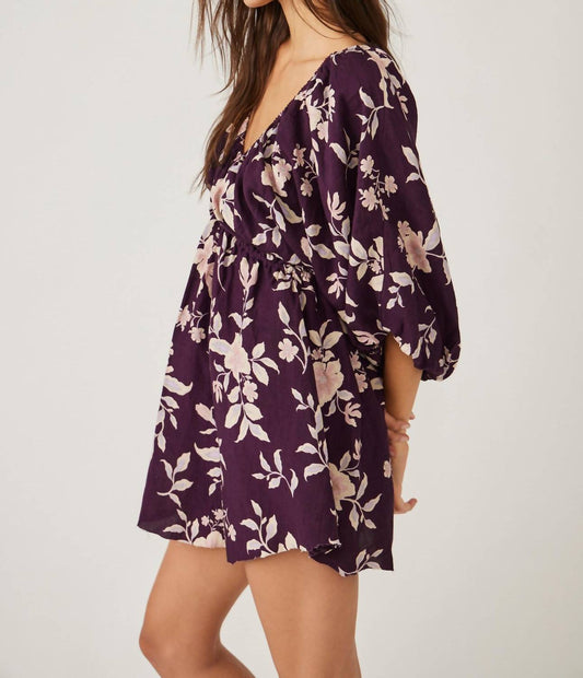Free People - Portia Printed Mini Dress