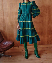 Celia B - Hasu Tiered Midi Dress