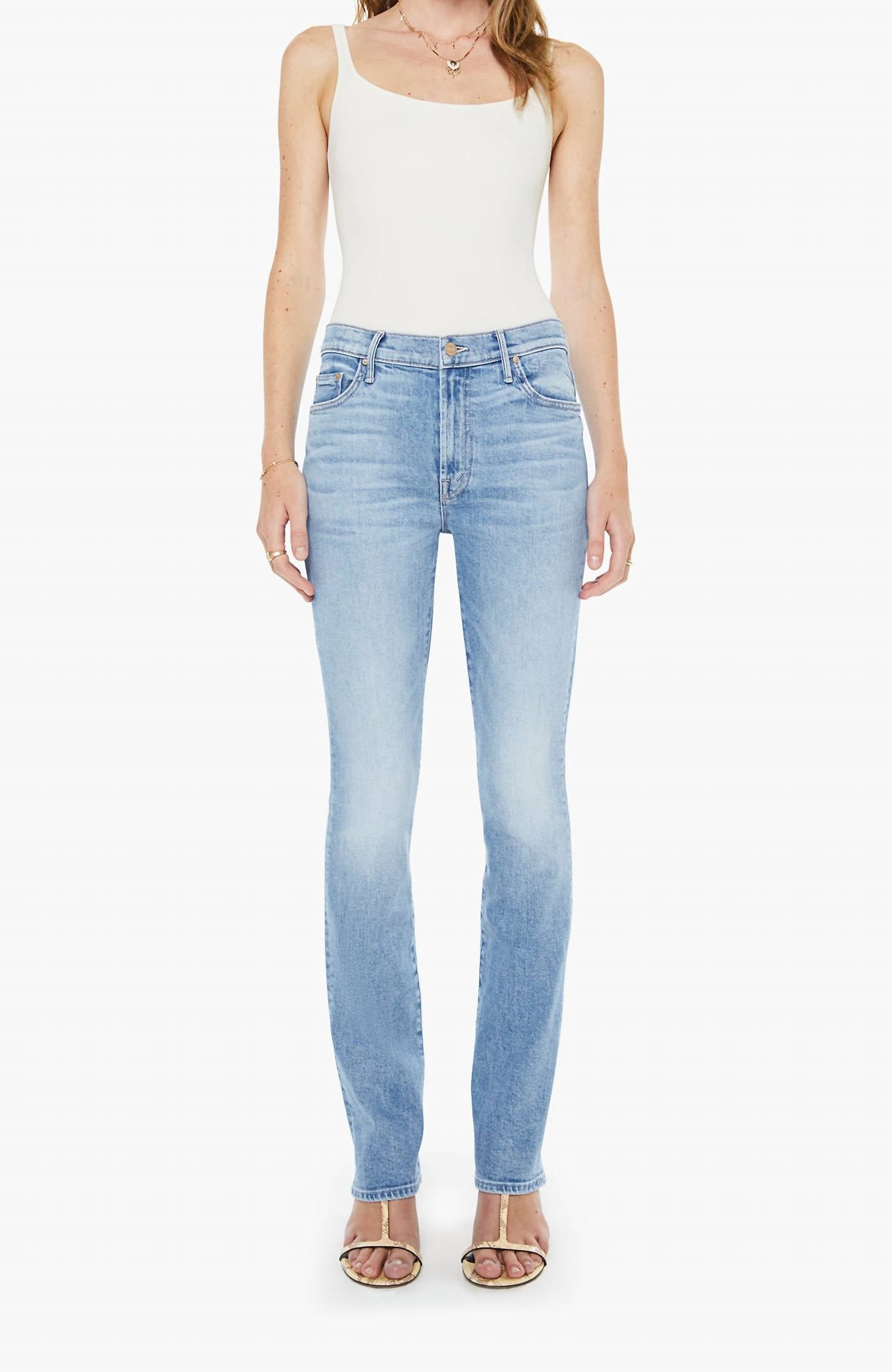 Mother Insider Skimp Jeans in baubles and trinkets - women's jeans