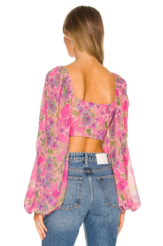 For Love & Lemons - TRISHA CROP TOP