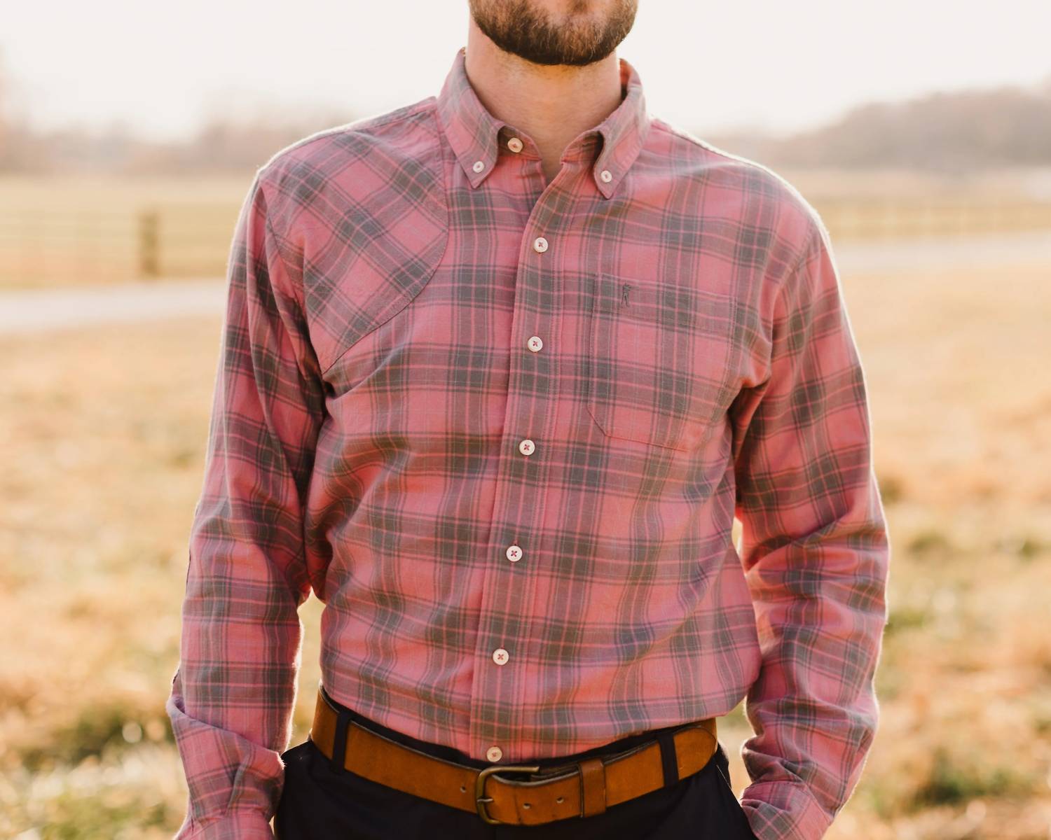 Ball & Buck Sportsman Flannel Shirt in charleston plaid - men's shirt