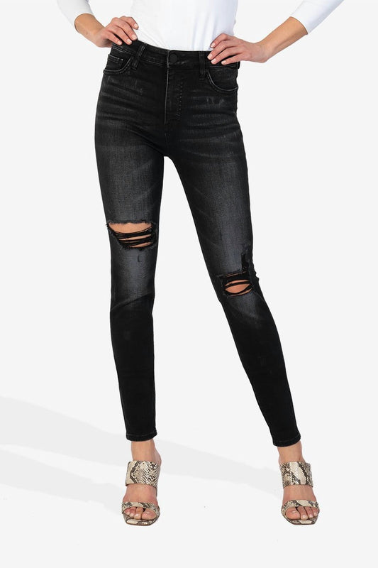 Kut From The Kloth - Mia High Rise Fab Ab Toothpick Skinny Jean