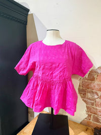 Easel - Barbie Chic Top