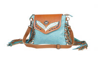 Myra Bag - Women's Wings Hand-tooled Bag